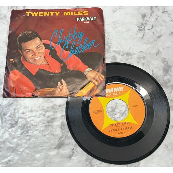 Chubby Checker 45 Lot of 3 Limbo Rock / Lets Limbo Some More / Back in the USSR - Picture 7 of 8